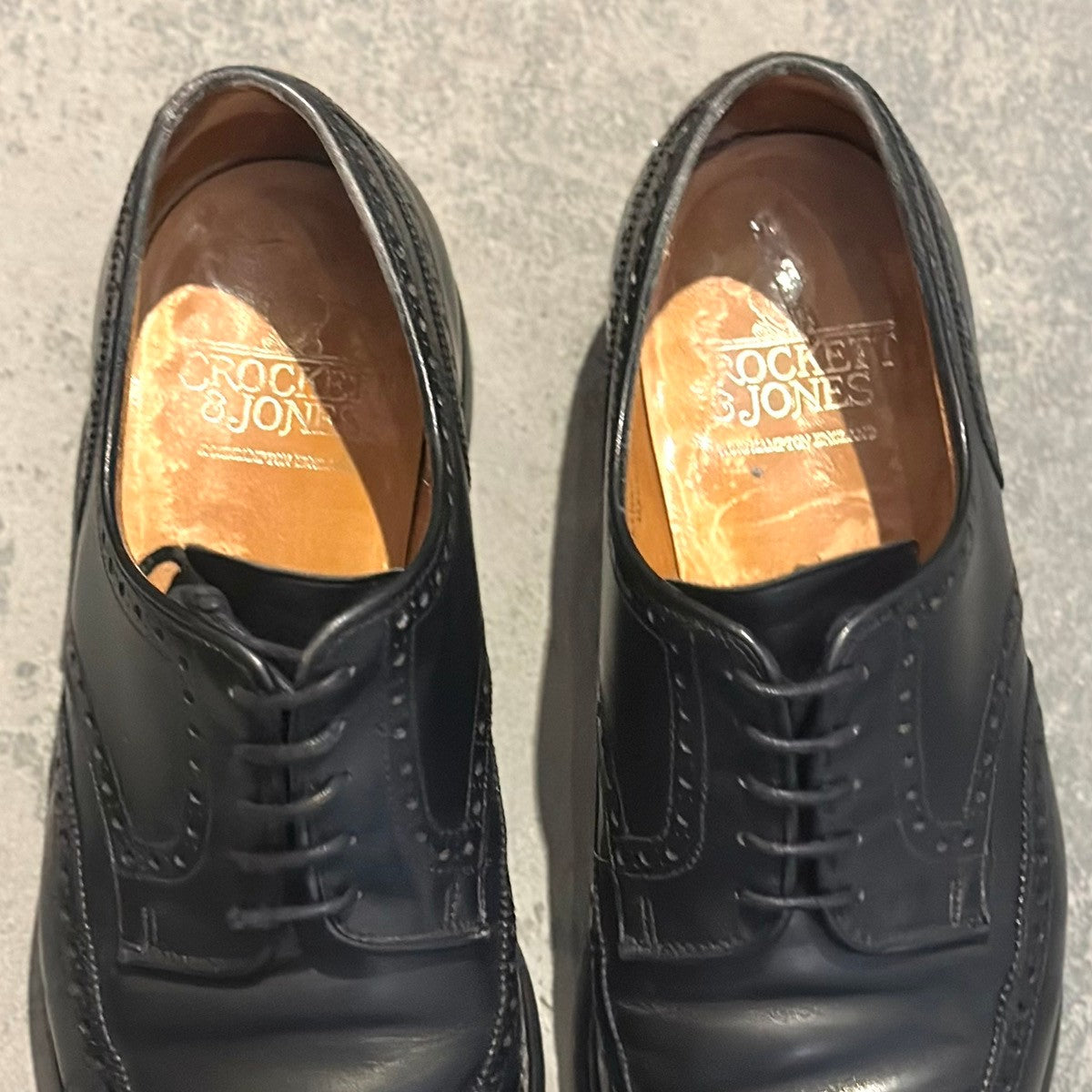 CROCKETT&JONES】クロケット&ジョーンズ ウイングチップ スワンシー