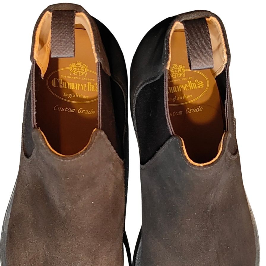 Church's】チャーチ ブーツ スエード ブラウン（茶系） サイズ 8