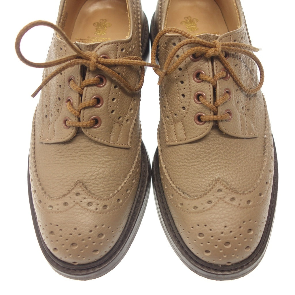 Tricker's】トリッカーズ バートン 5633 フルブローグ カーフ ベージュ