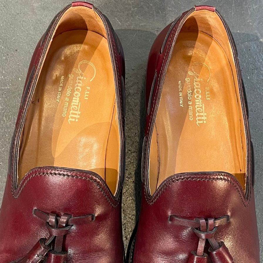 極美品【F.LLI GIACOMETTI】フラテッリ ジャコメッティ タッセル