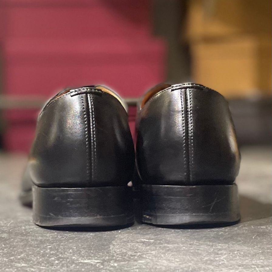 Church's】チャーチ コンサル ストレートチップ カーフ ブラック