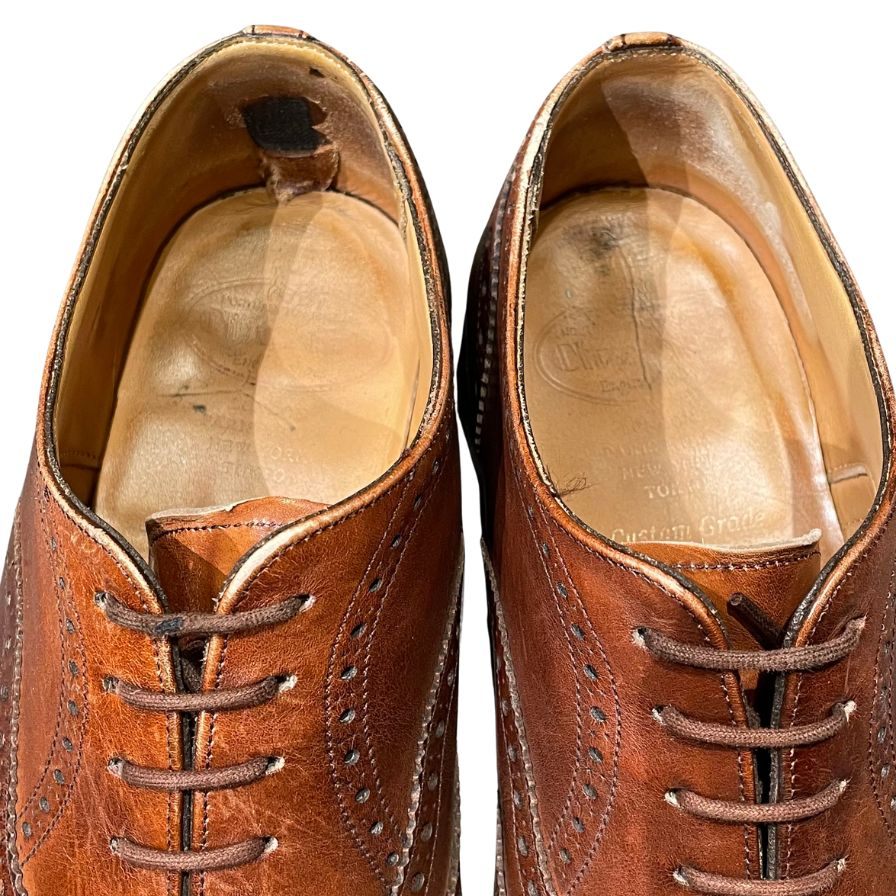 Church's】チャーチ 5都市 タービン ウイングチップ ブラウン サイズ