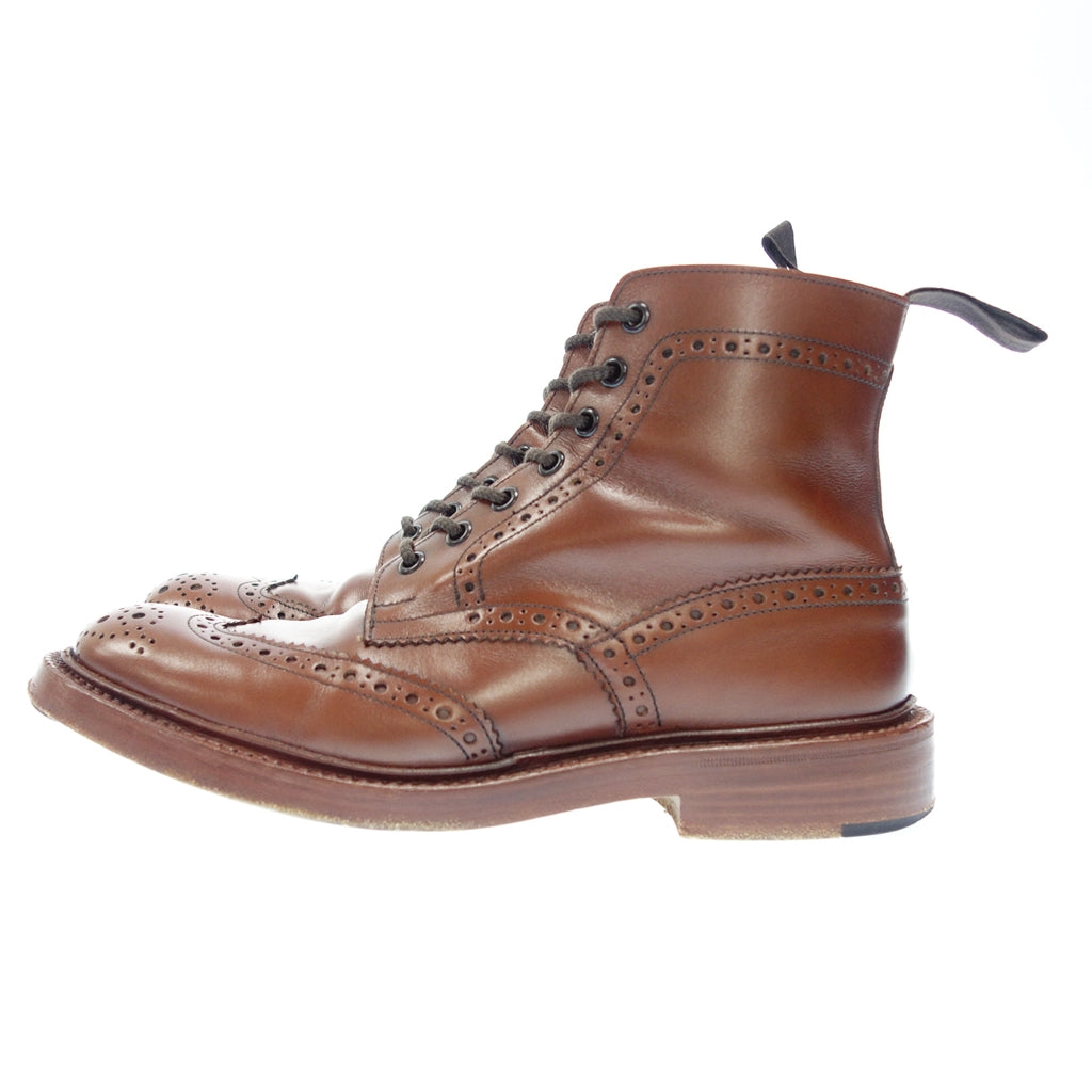 Tricker's】トリッカーズ STOW カントリーブーツ カーフ ブラウン