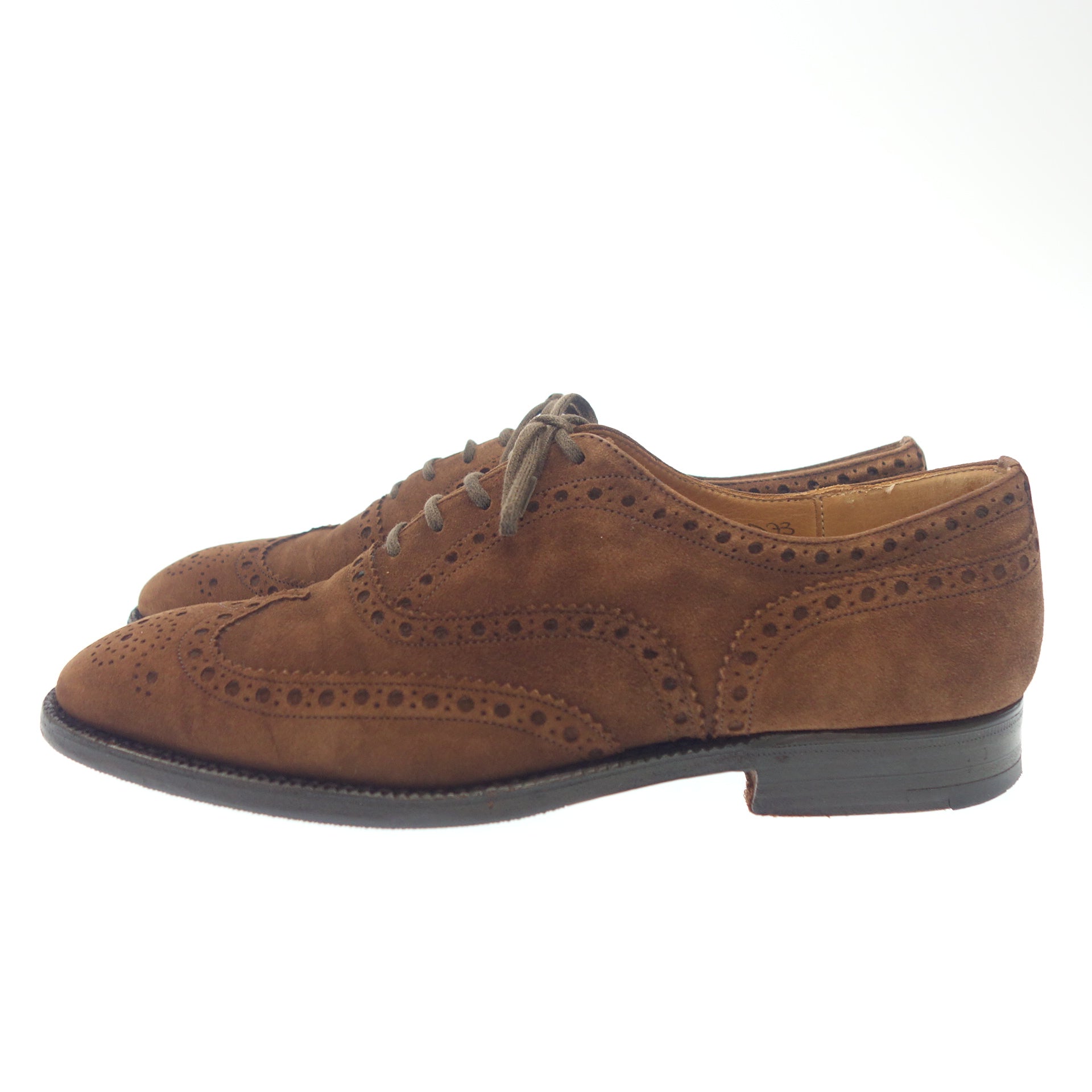 Church's】チャーチ 四都市 REAL CAPE BUCK フルブローグ スエード