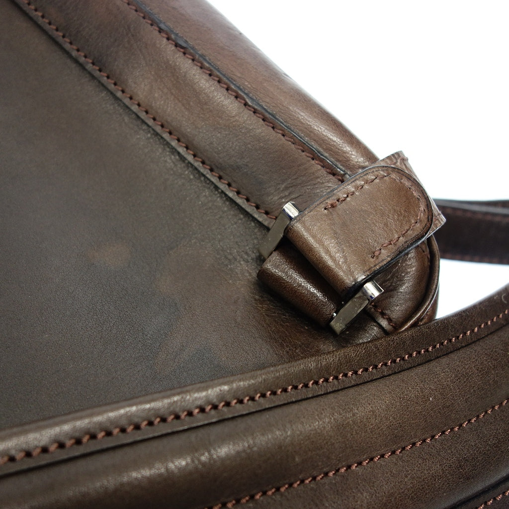 万双】万双 ビジネスリュック レザー 双鞣和地 ブラウン系 – LASTLAB