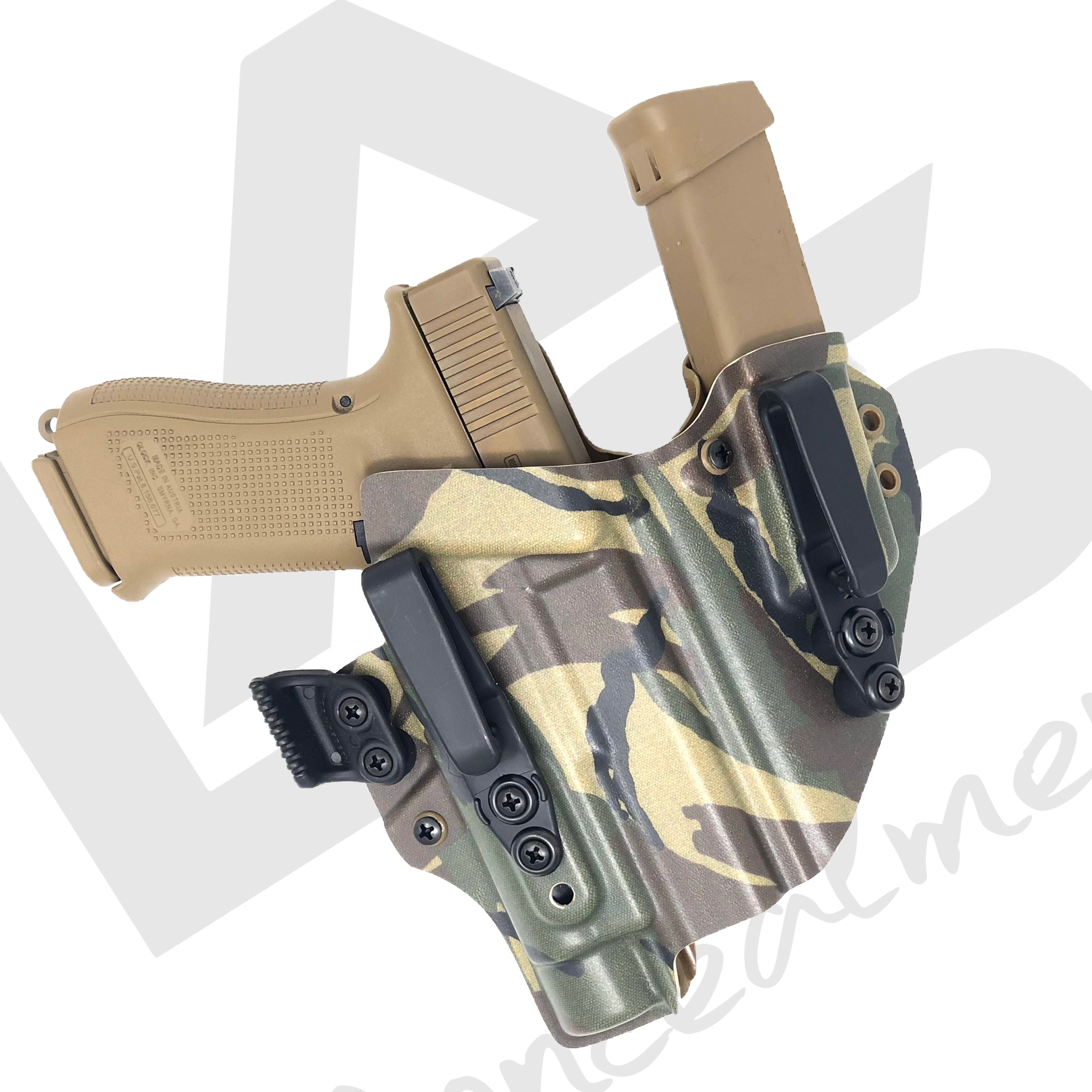 Glock 19X G19X AIWB Holster Plus Mag AIWB in Dutch Woodland - LAS
