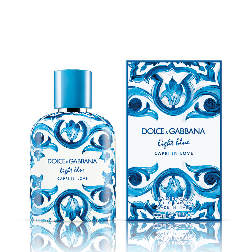公式】ドルチェ＆ガッバーナ ライトブルー プールオム カプリインラブ
