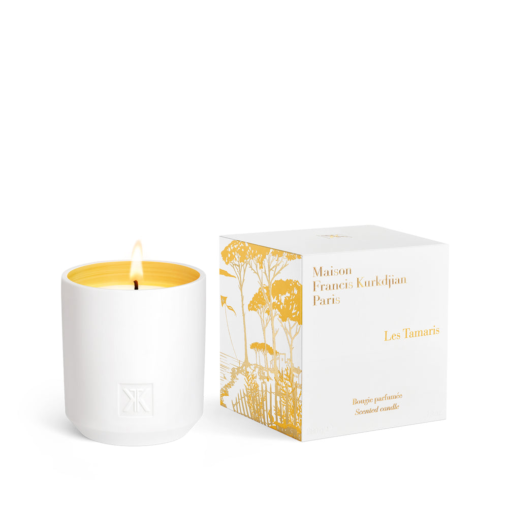 公式】レ タマリス センティッド キャンドル｜メゾン フランシス