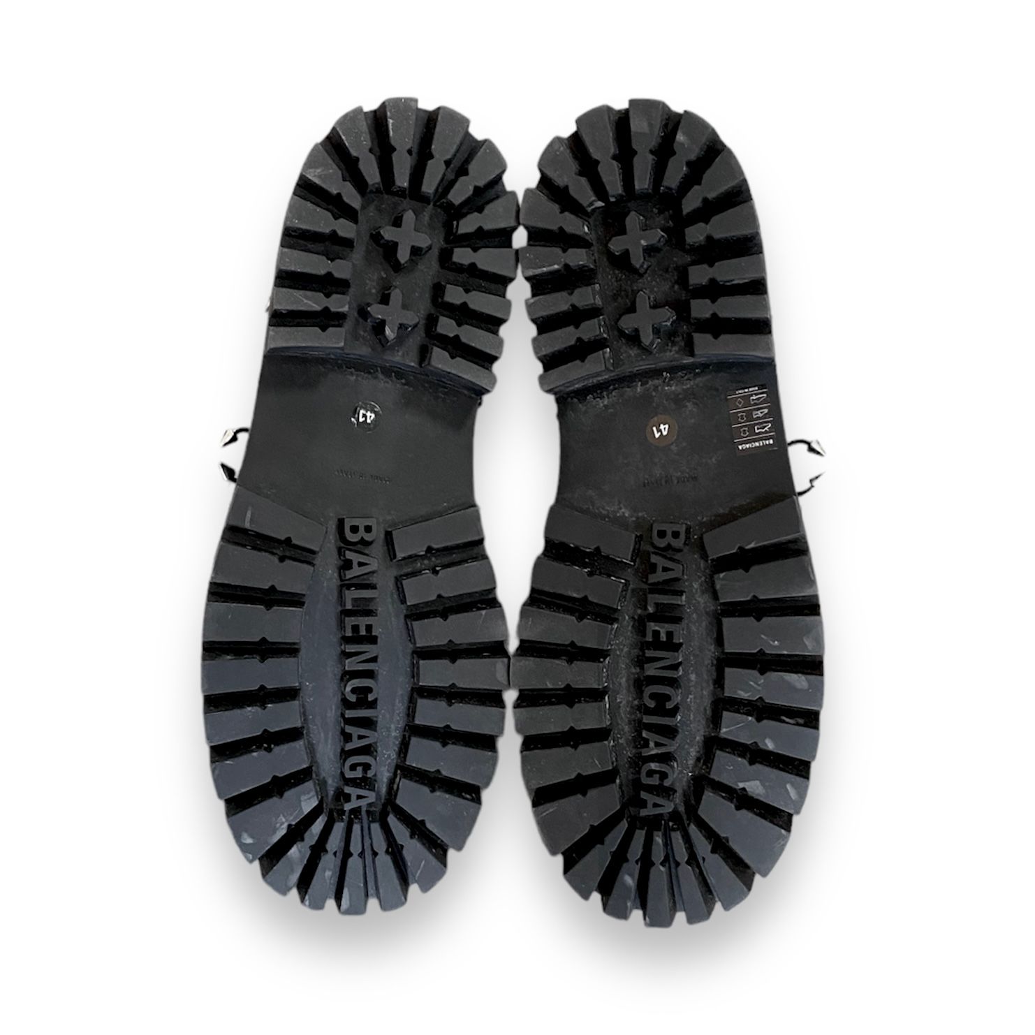 BALENCIAGA - STRIKE 20MM ピアーシングブーツ / ハイカット 厚底