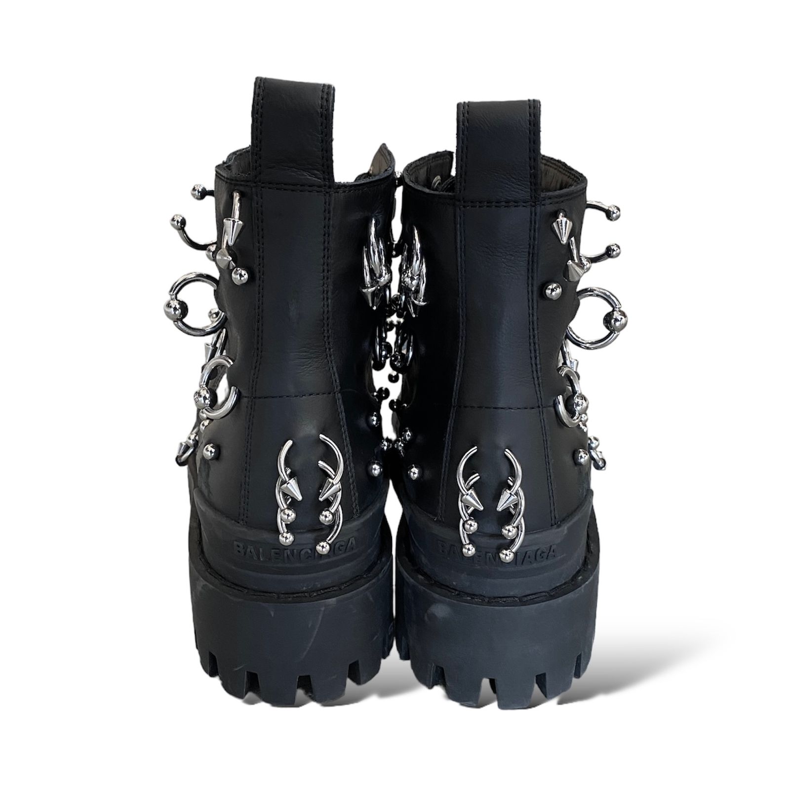 BALENCIAGA - STRIKE 20MM ピアーシングブーツ / ハイカット 厚底