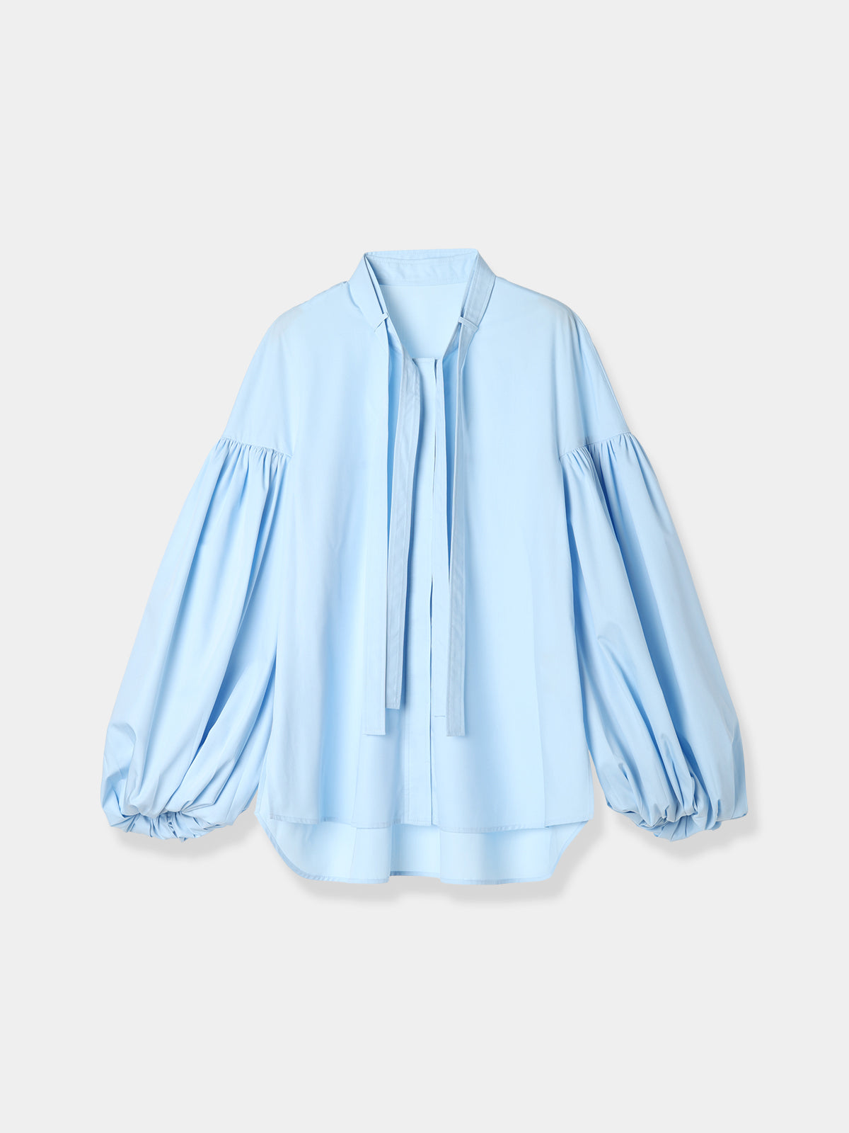再入荷】Double tie Blouse – L'AUBE BLANC