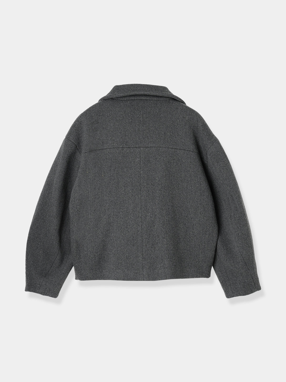 Constructive Wool Short coat – L'AUBE BLANC