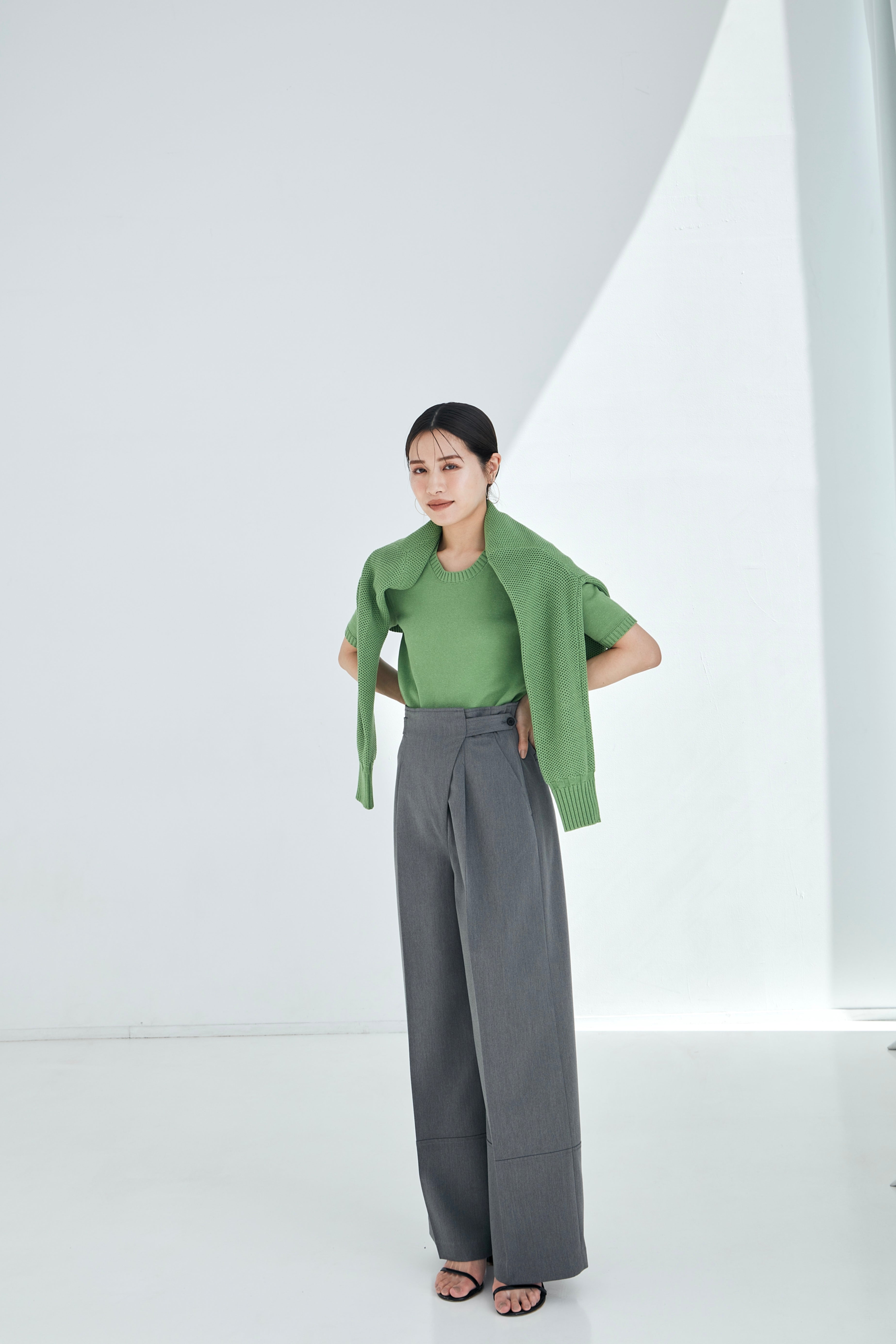 Basket Knit Cardigan – L'AUBE BLANC