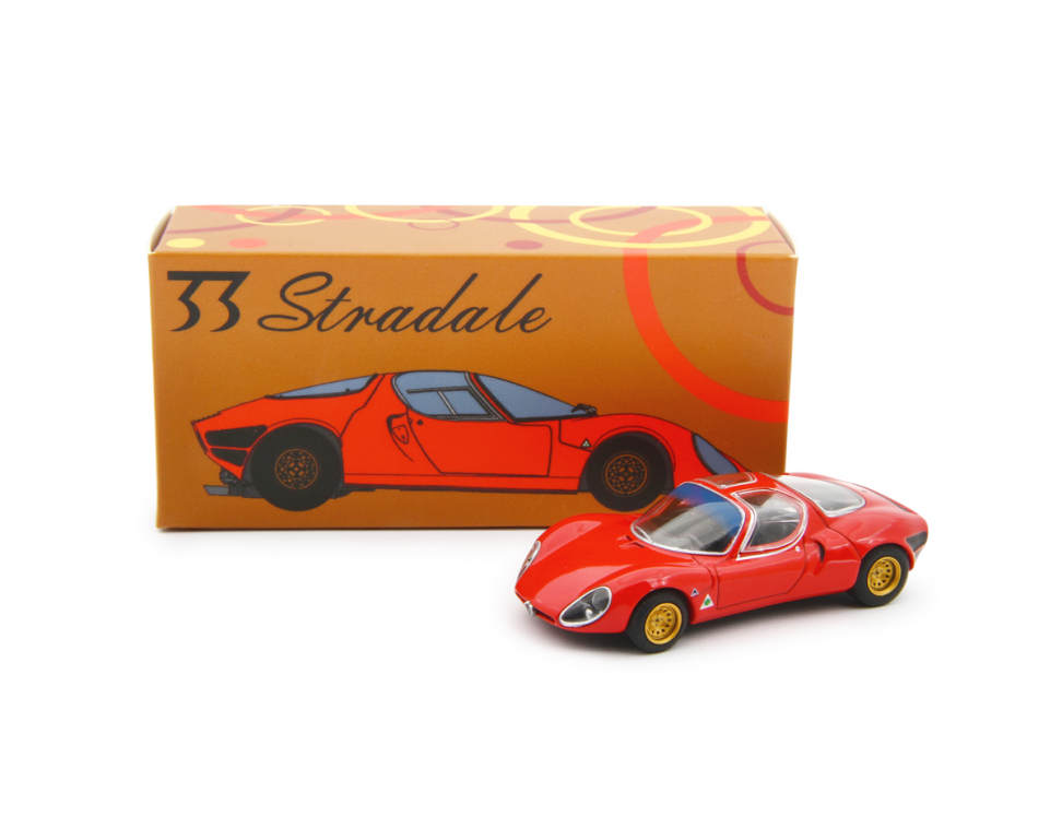 Alfa Romeo 33 Coupè Stradale 1967 Primo Prototipo 1/64