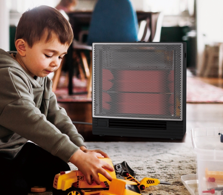 遠赤外線暖房機 HYBRID CERAMHEAT | ONLINE SHOP | DAIKIN LAUNCH X