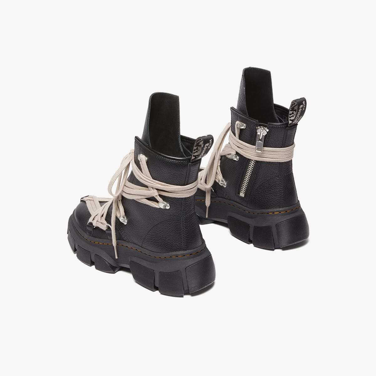 Rick Owens x Dr. Martens 1460 DMXL Mega Lace Boot (Black) | END