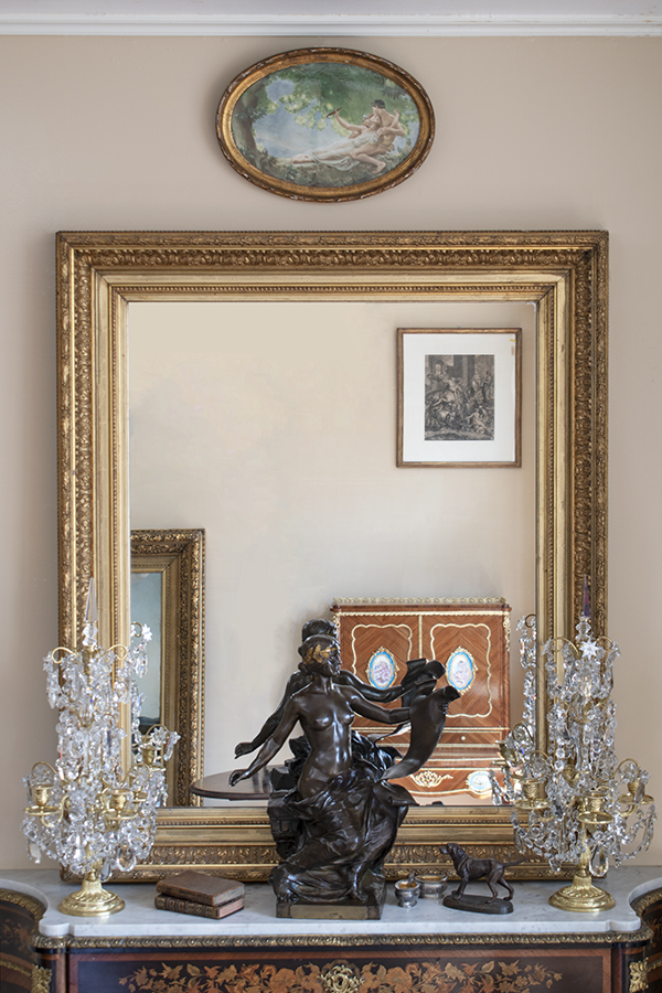 フランスアンティークミラー | Laurent