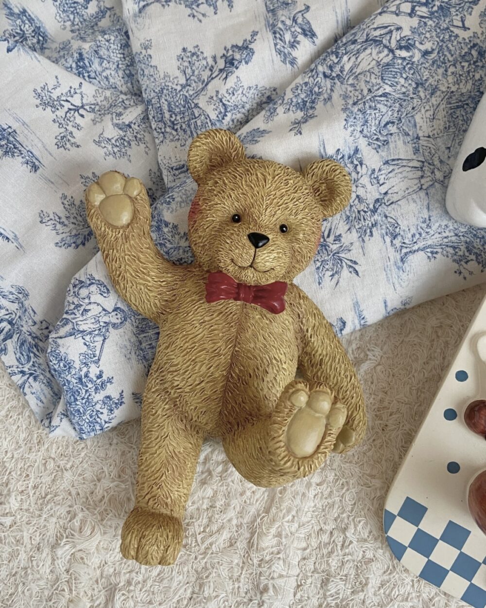 vintage teddy bear wall hook - ビンテージ テディベア ウォール