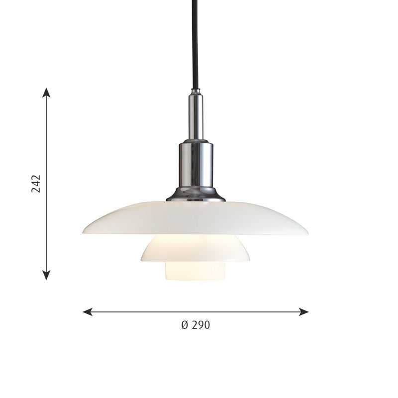PH 3/2 ペンダント / シルヴァー・クローム ペンダントライト Louis