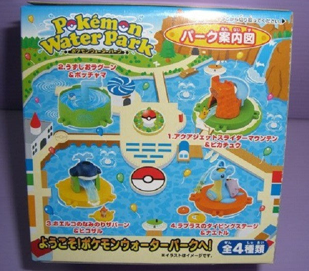 Bandai Pokemon Pocket Monster Water Park 4 Play Trading Collection
