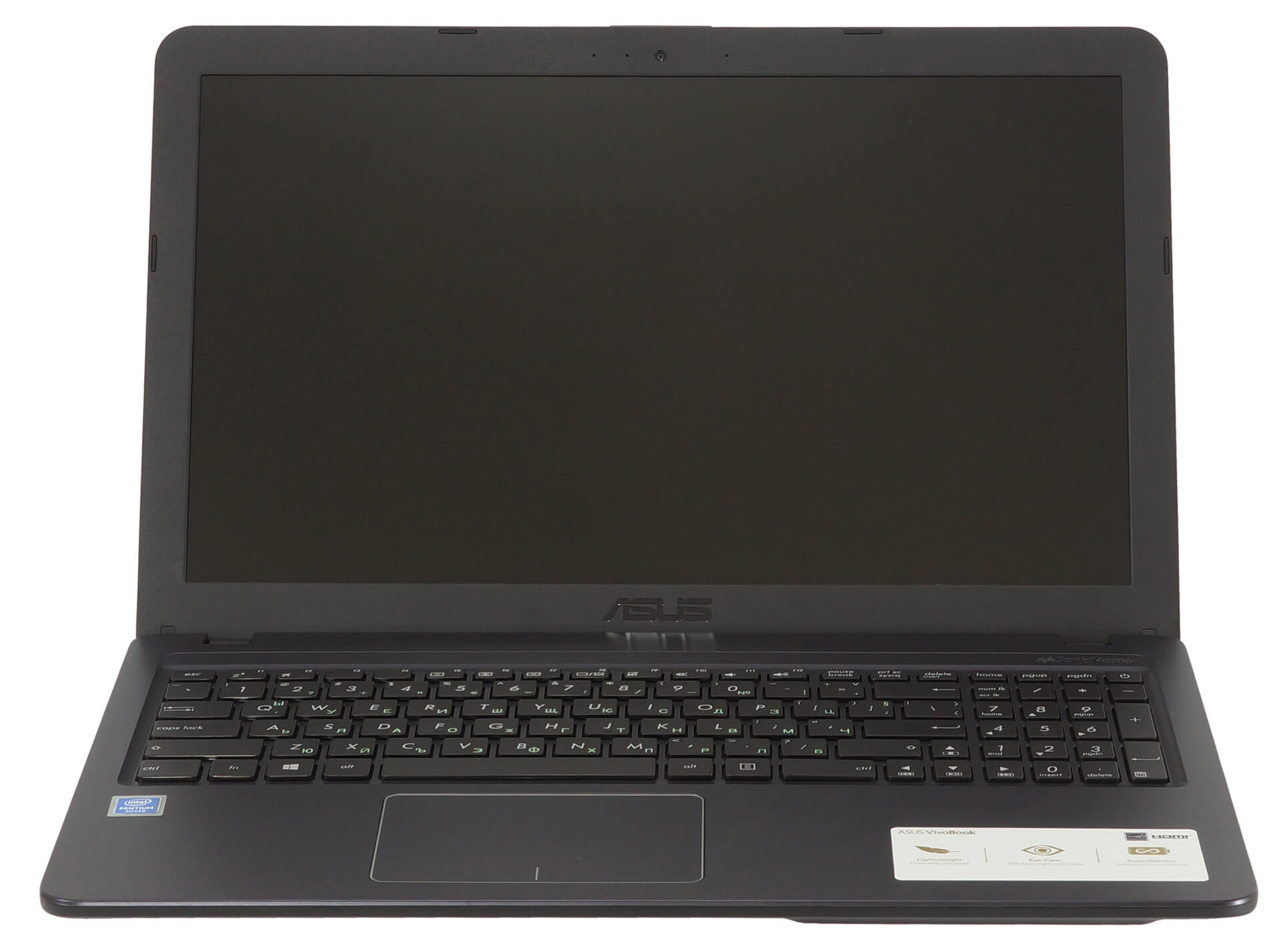 ASUS X543 review - very efficient hardware inside of an old