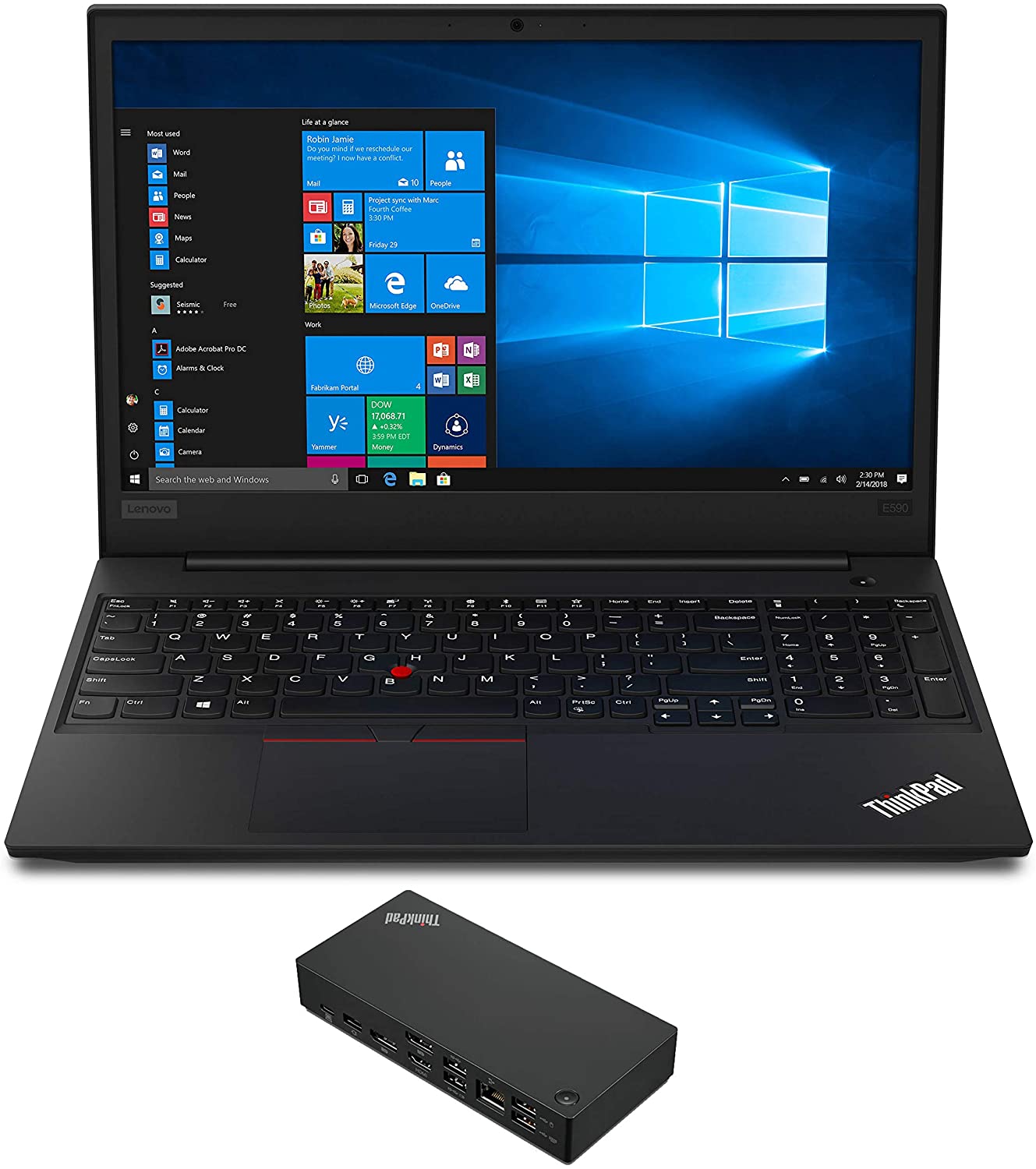 Lenovo ThinkPad E595 - i5-8265U · UHD Graphics 620 · 15.6”, Full