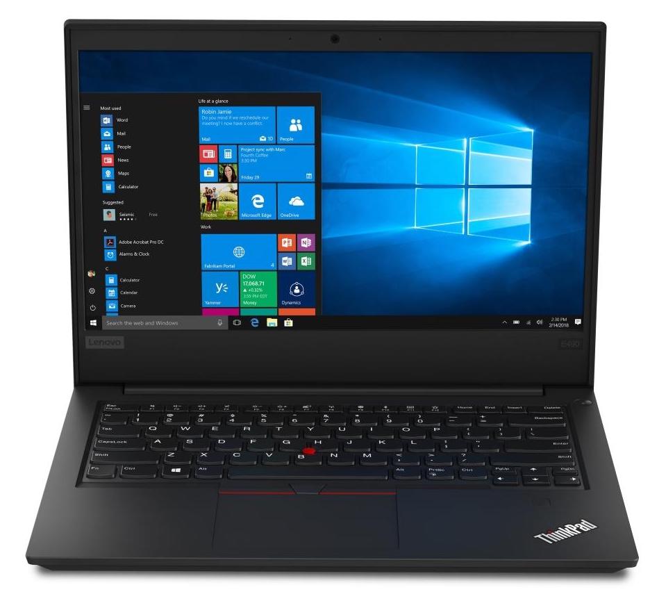 Lenovo ThinkPad E490 - i5-8265U · UHD Graphics 620 · 14.0”, Full