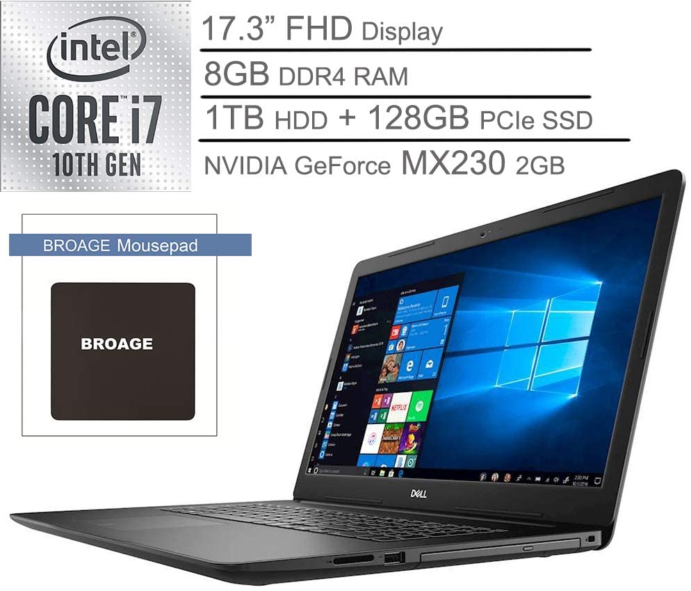 Dell Inspiron 3793 - i7-1065G7 · MX230 · 17.3”, Full HD (1920 x