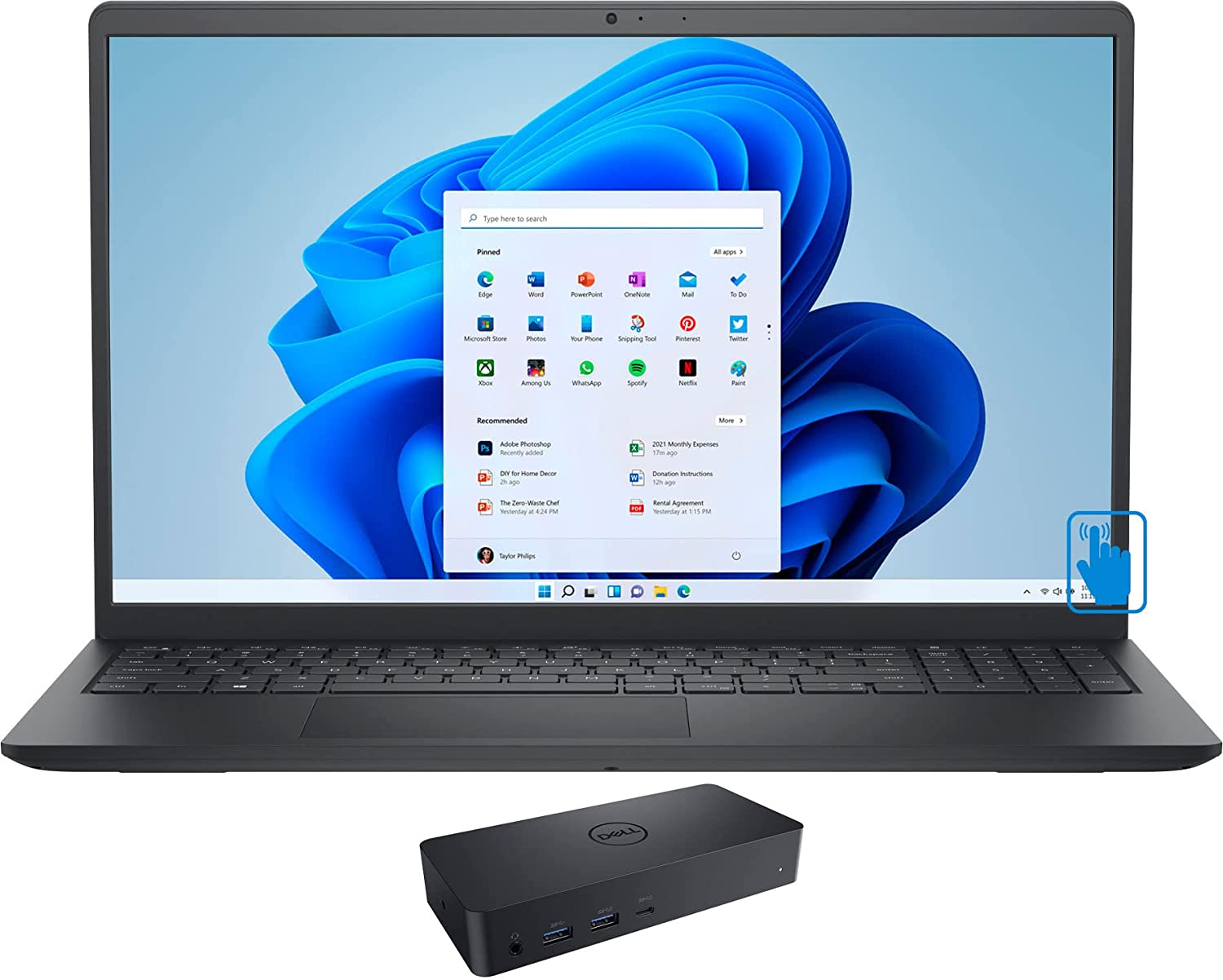 Dell Inspiron 3511 - i5-1035G1 · UHD Graphics G1 · 15.6”, Full HD