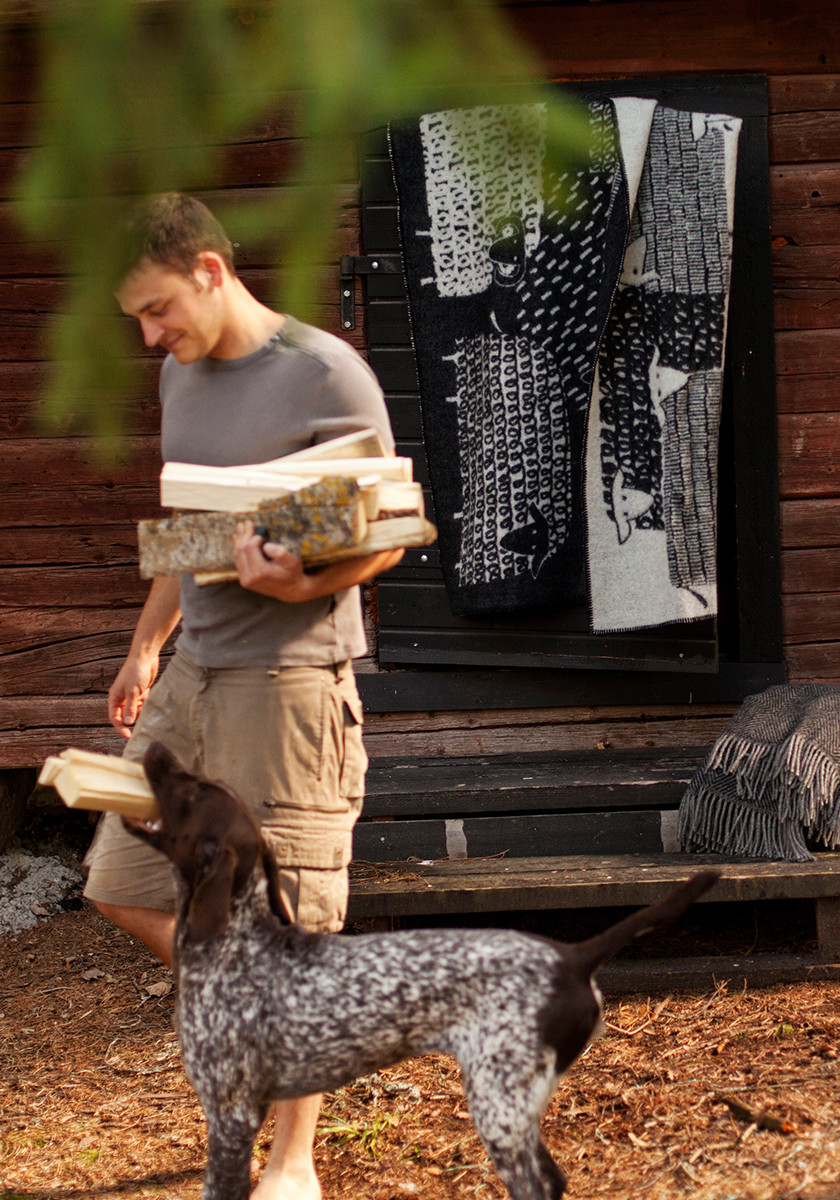 PÄKÄPÄÄT blanket 130x180cm – LAPUAN KANKURIT（ラプアンカンクリ）