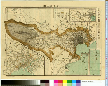 東京府全圖｜所蔵地図データベース