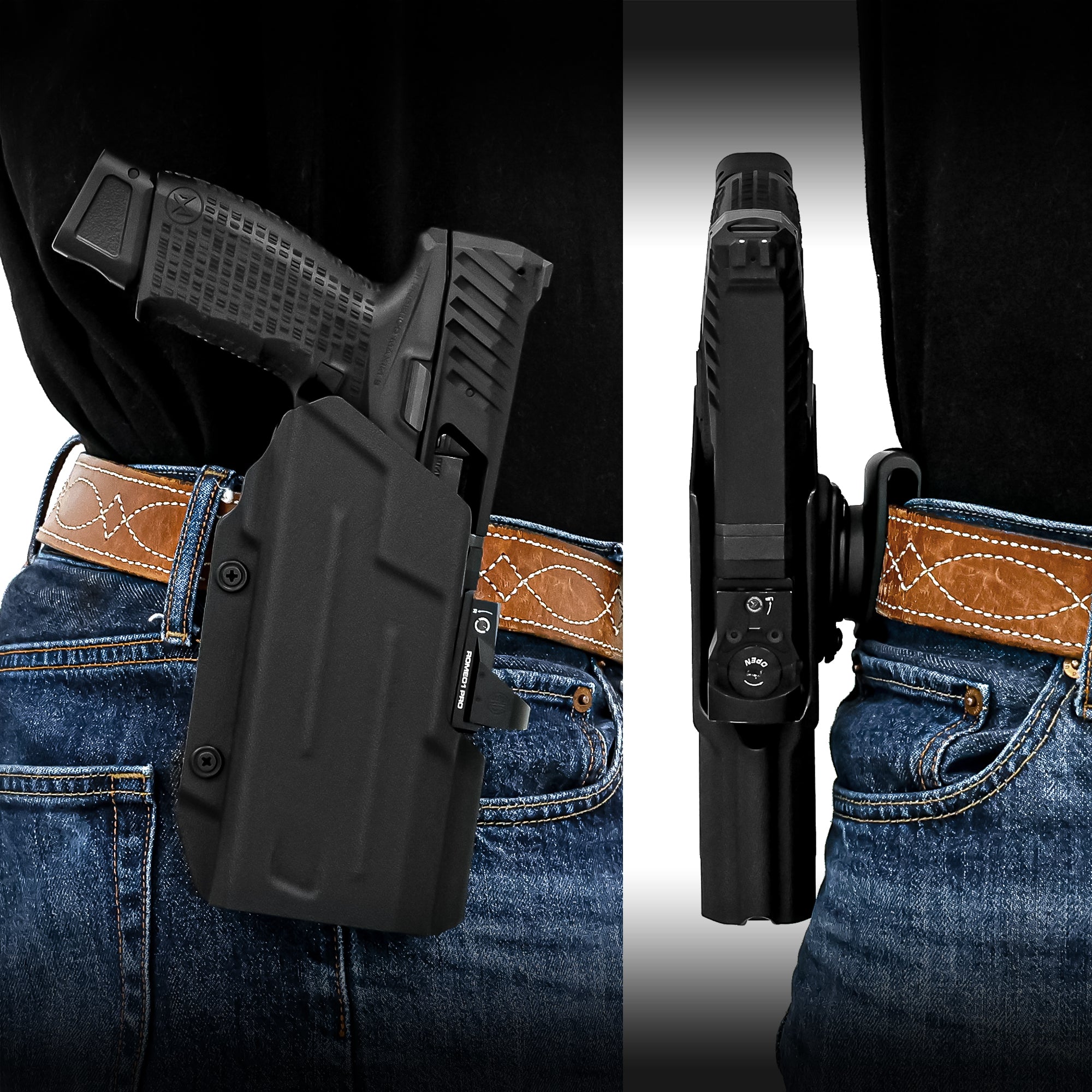 KRYTAC SilencerCo Maxim 9専用カイデックスホルスター【右用】[Battle