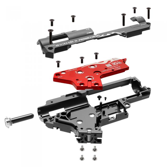 EGハードギアフレーム(専用スプリングガイド付き)Ver.2メカボックス