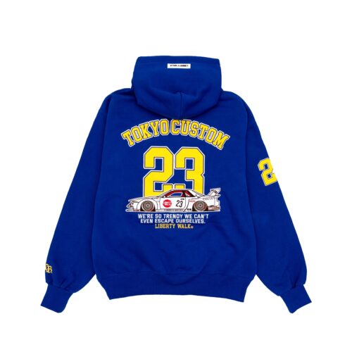 LIBERTY WALK×XLARGE HOODED SWEATSHIRTS BLACK - LB-ONLINE STORE