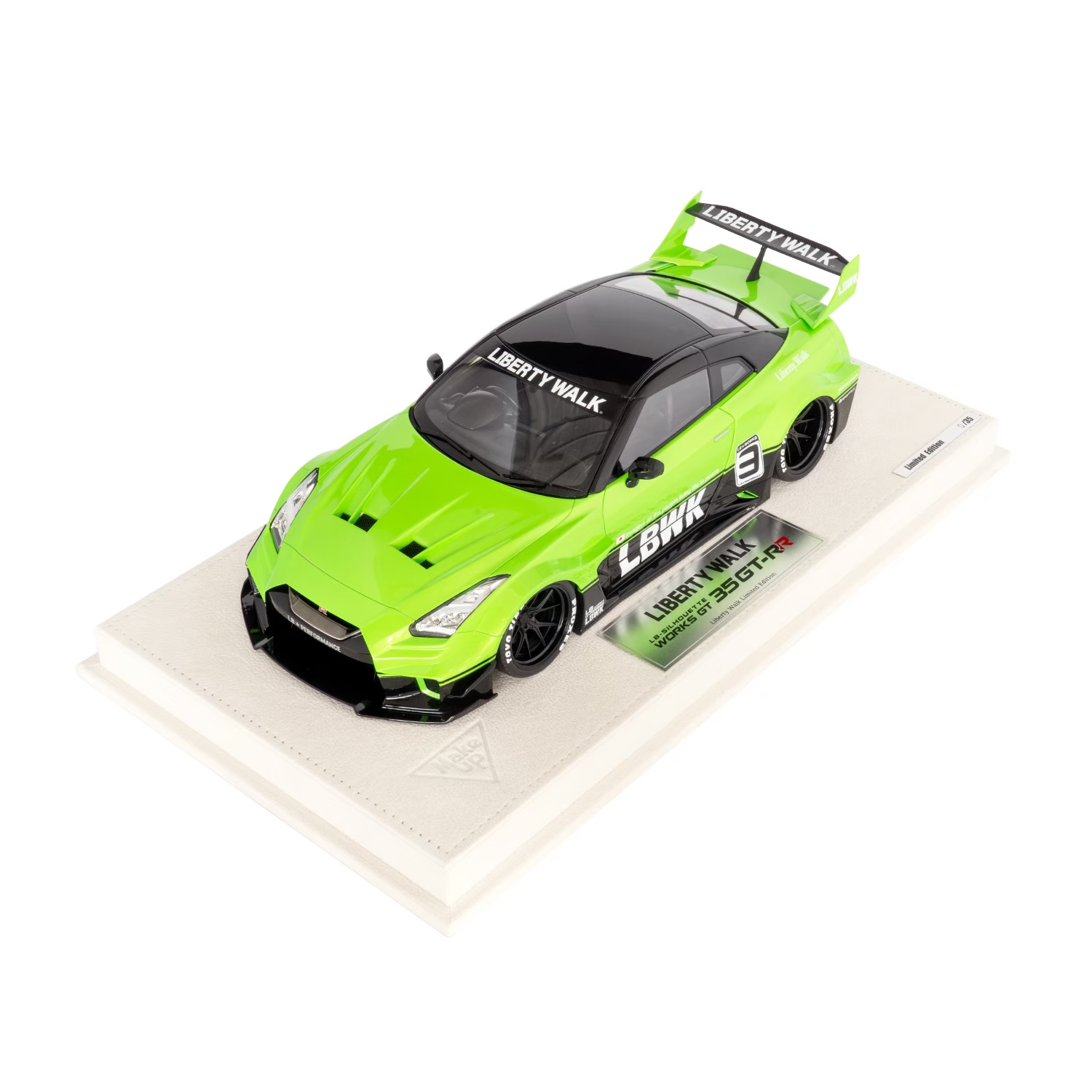 1/18 MakeUP LB-Silhouette WORKS 35GT-RR Bright Green / Black - LB