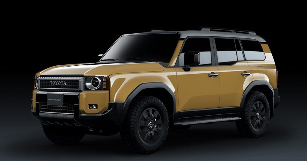 ランドクルーザー250丸目ヘッドライトの詳細。グレードによって装着