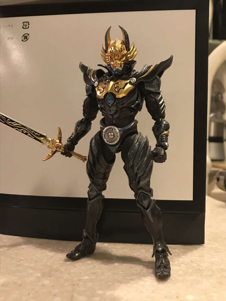 魔戒可動 ガロ ゼン ガイ 闇を照らす者 金色 3体セット 魔戒