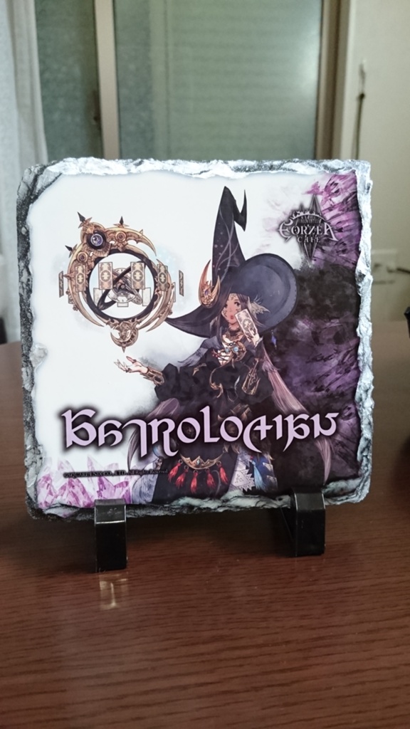 FF14 ジョブ石板20台 アクスタ3枚 エオルゼアカフェ FF14 ジョブ石板20