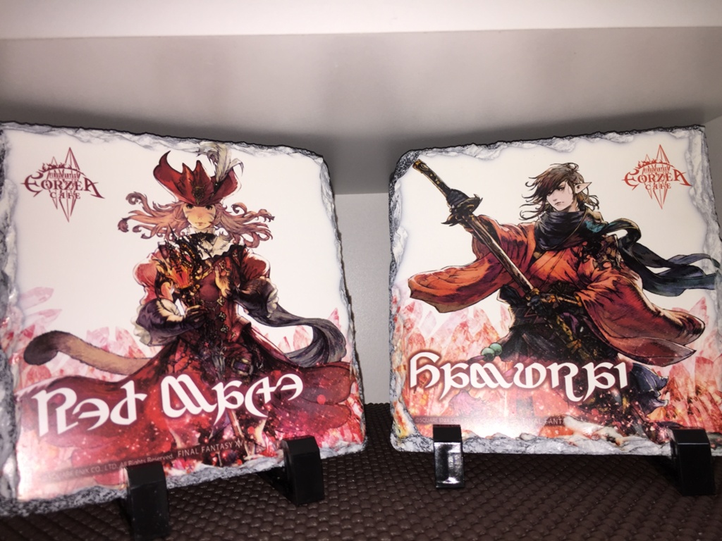 FF14 エオカフェ ジョブ石板 機工士FF14 エオルゼアカフェ ジョブ石板