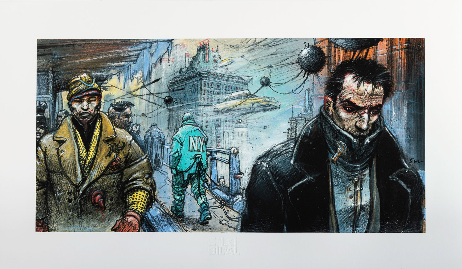 Enki Bilal Fine Art Pigment Print : Little Bangkok