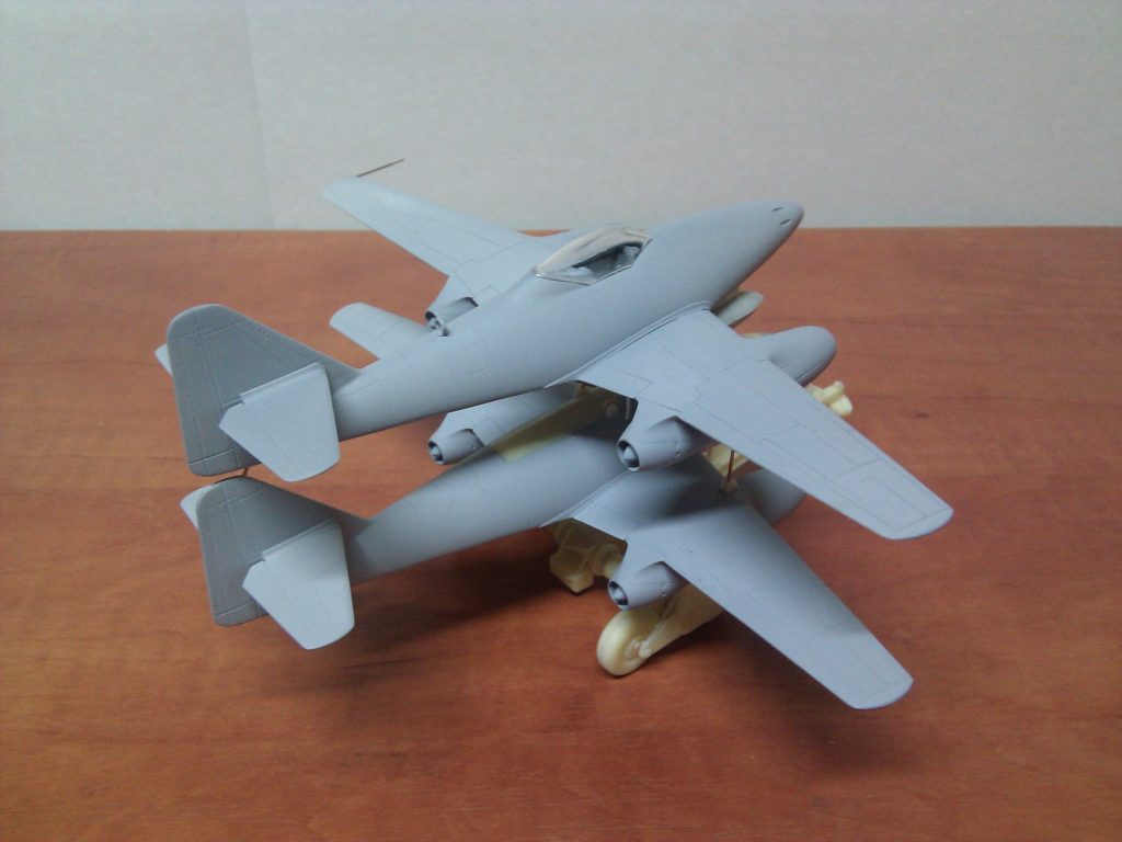 1/72 Mistel 4 conversion kit ( Me-262A-1 + Me-262 bomb ) – Limited