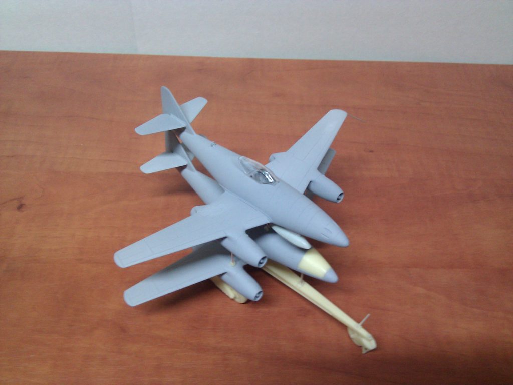1/72 Mistel 4 conversion kit ( Me-262A-1 + Me-262 bomb ) – Limited
