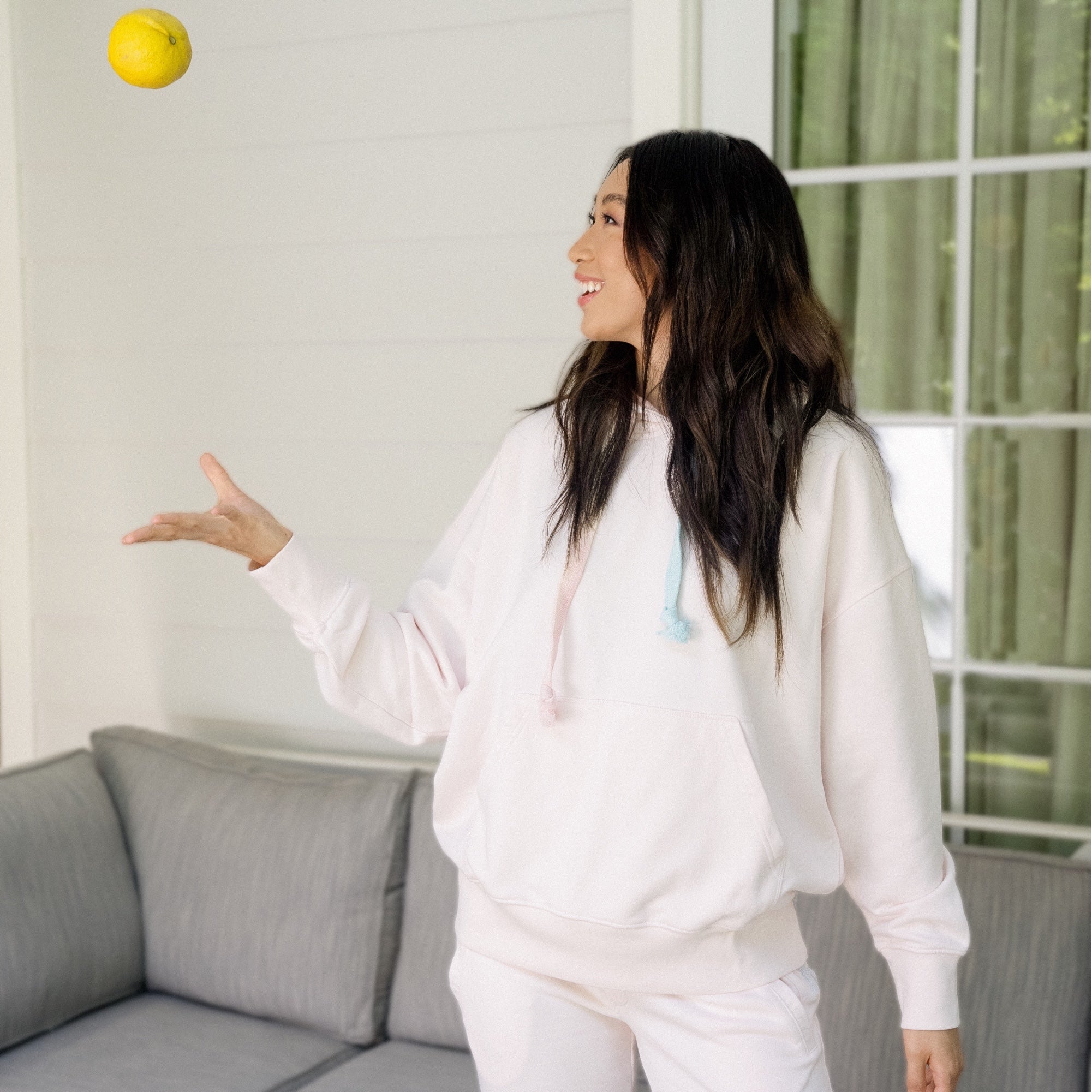 Hoodie Pink Marshmallow – Lemon Ve Limon