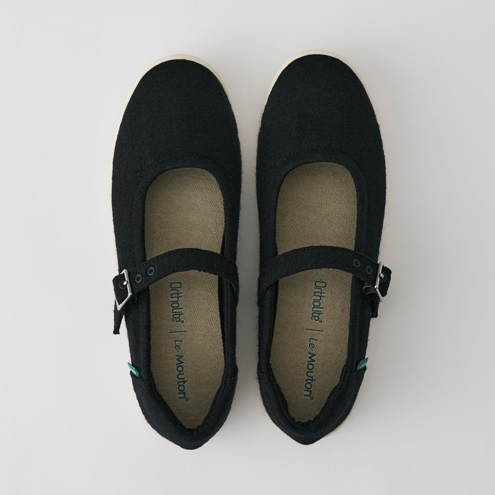 LeMouton ルムトン】履き心地のよいメリノウールフラットシューズ