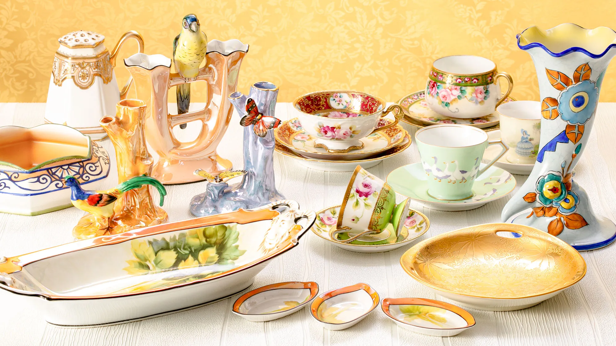 世界を魅了した陶磁器の芸術 「オールドノリタケ」コレクション