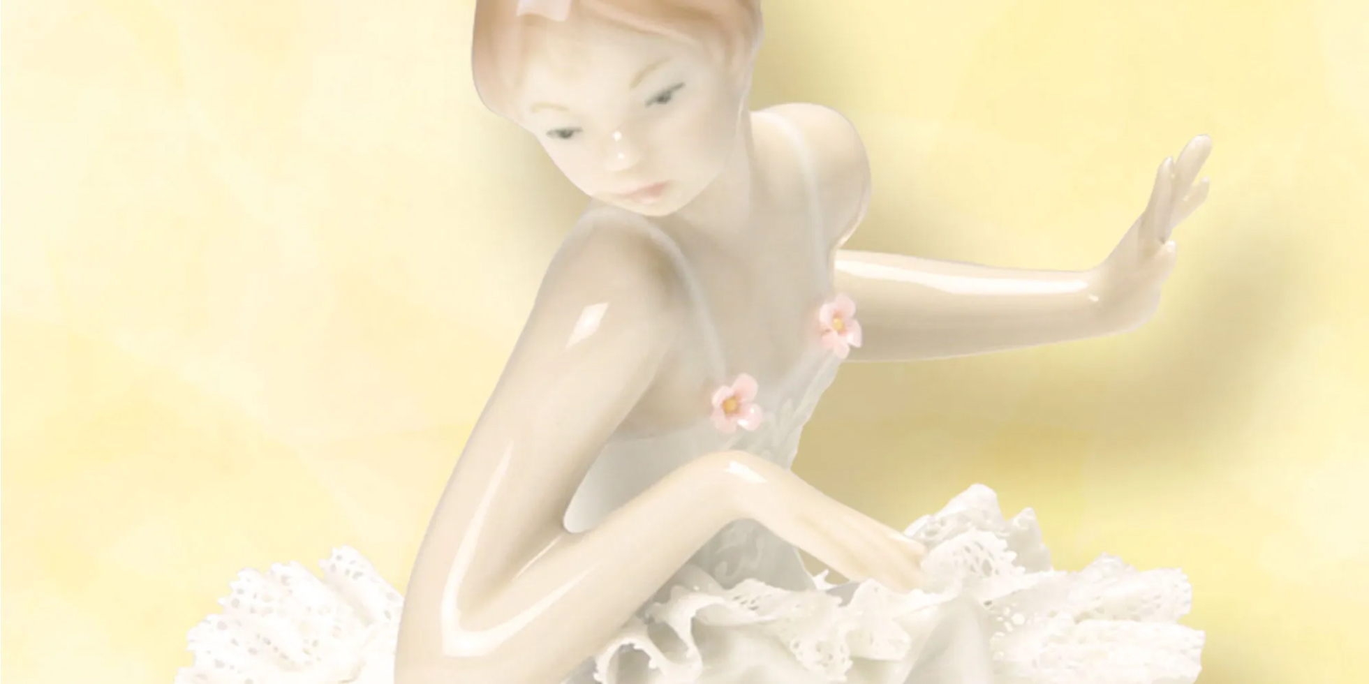 リヤドロ 6567 「 お昼寝の場所 」猫 花 フィギュリン リヤドロ 「お