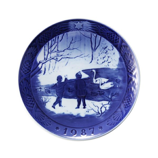 ロイヤルコペンハーゲン（Royal Copenhagen） イヤープレート 1987年