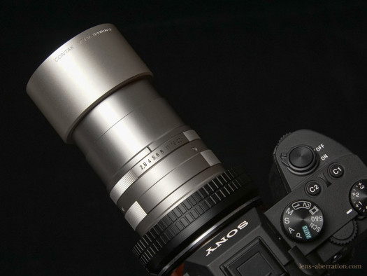 中望遠】CONTAX G Sonnar T＊ 90mm F2.8 外観レビュー | 収差Love