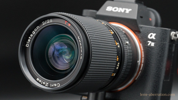 広角】CONTAX Distagon T＊ 28mm F2 AEG 外観レビュー | 収差Love