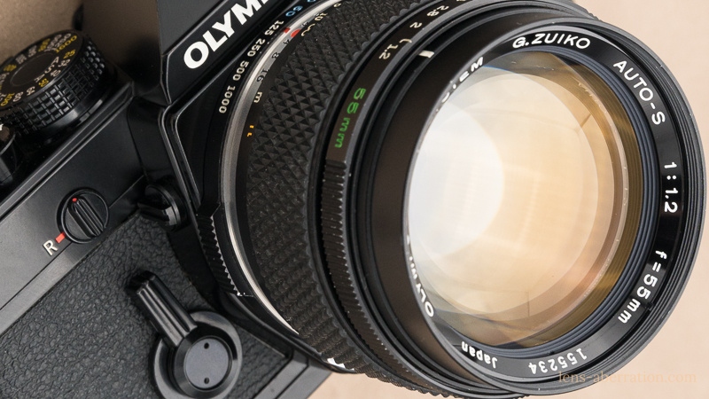 標準大口径】OLYMPUS OM G.ZUIKO 55mm F1.2 外観レビュー | 収差Love
